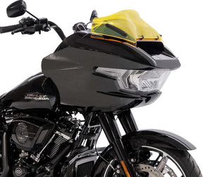 Klock Werks Windshield Flare 8" Sport 23 24 Fltr Yellow Ice Windshield Oem Harley Type Klock Werks