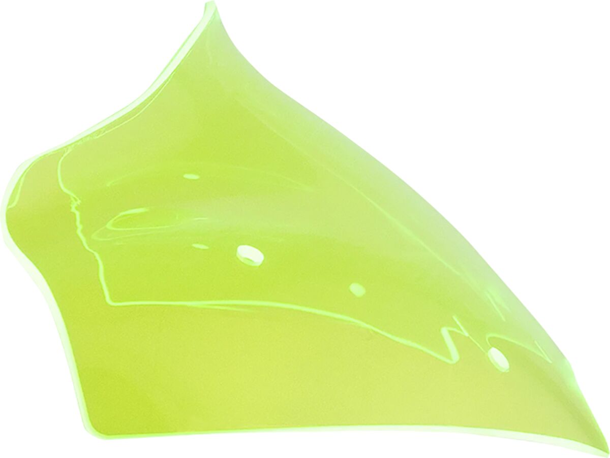 Klock Werks Windshield Flare 8" Sport 23 24 Fltr Green Ice Windshield Oem Harley Type Klock Werks