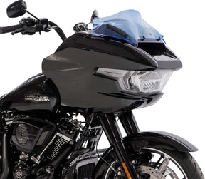 Klock Werks Windshield Flare 8" Sport 23 24 Fltr Blue Ice Windshield Oem Harley Type Klock Werks