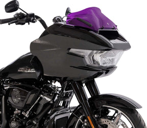 Klock Werks Windshield Flare 8" Sport 23 24 Fltr Purple Windshield Oem Harley Type Klock Werks
