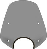 Memphis Shades Hd Windshield Del Rio Sportshield, Black Smoke - Sportster & Dyna & Softail & 18+ Softail & V-Rod Windshield Memphis Shades