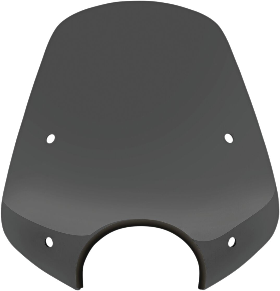 Windshield Del Rio Sportshield, Dark Black Smoke - Sportster & Dyna & Softail & 18+ Softail & V-Rod Windshield Memphis Shades Default Title