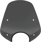 Windshield Del Rio Sportshield, Dark Black Smoke - Sportster & Dyna & Softail & 18+ Softail & V-Rod Windshield Memphis Shades Default Title