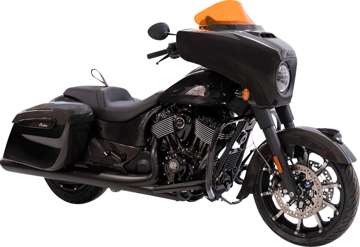Klock Werks Windshield Flare 10" Kolor Orange Ice Windshield Klock Werks