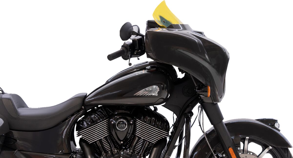 Klock Werks Windshield Flare 10" Kolor Yellow Ice Windshield Klock Werks