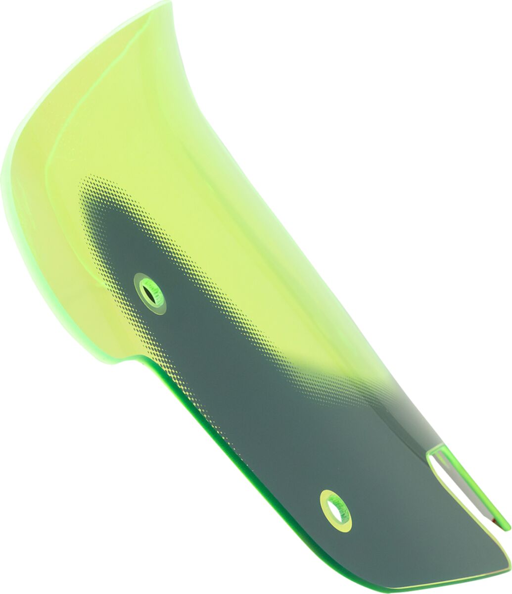 Klock Werks Windshield Flare 10" Kolor Green Ice Windshield Klock Werks