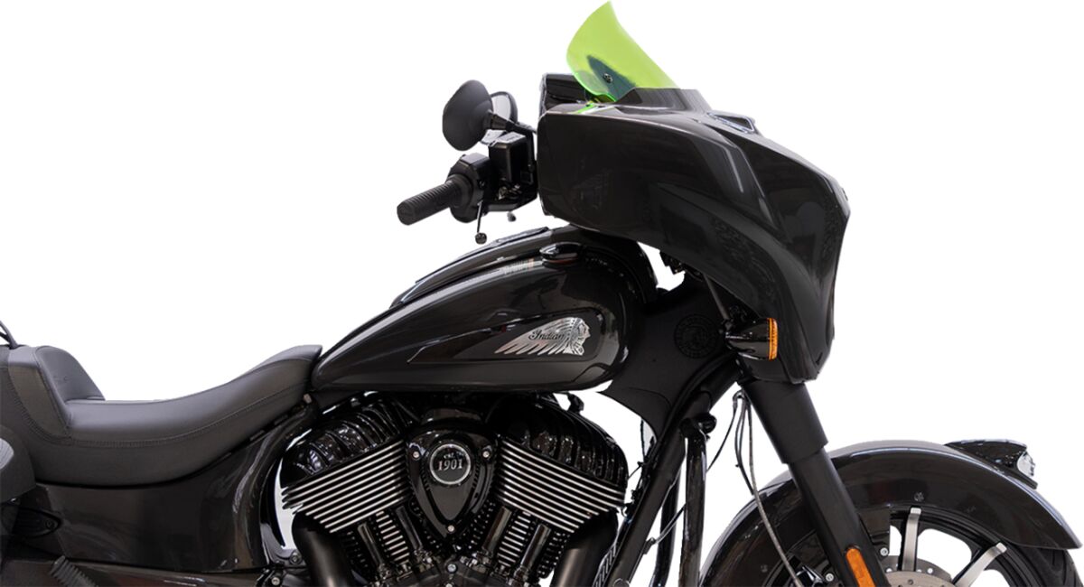 Klock Werks Windshield Flare 10" Kolor Green Ice Windshield Klock Werks