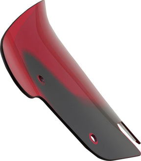 Klock Werks Windshield Flare 10" Kolor Red Windshield Klock Werks
