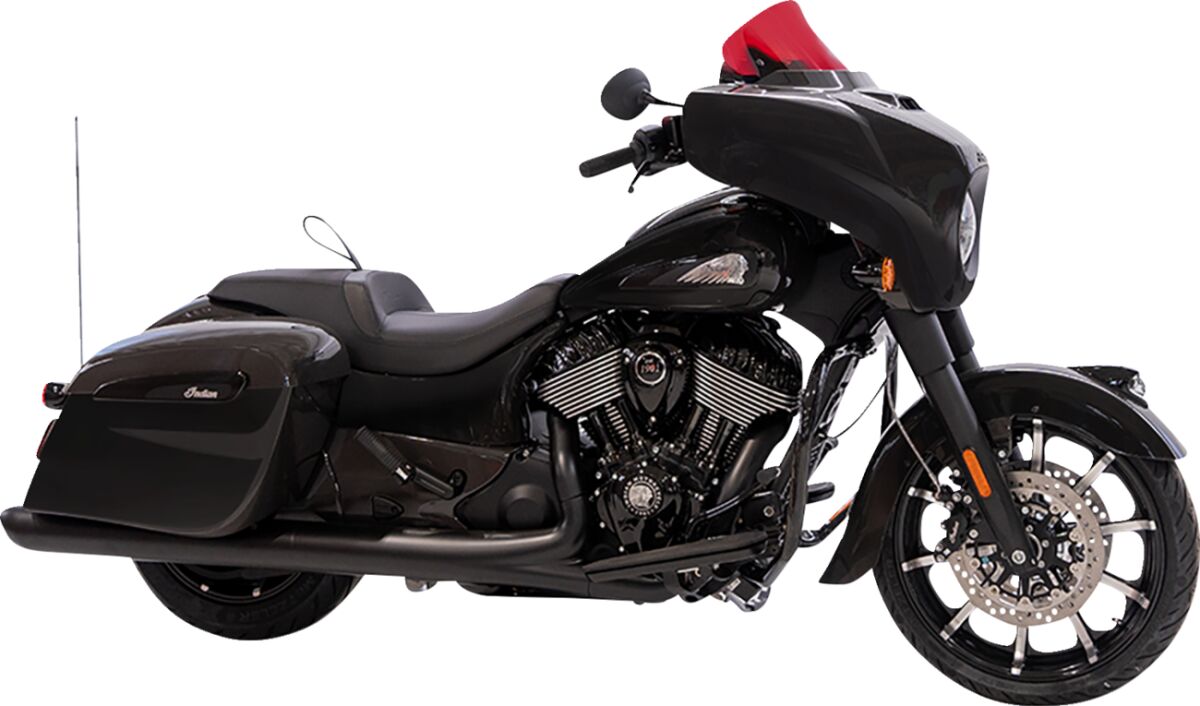 Klock Werks Windshield Flare 10" Kolor Red Windshield Klock Werks