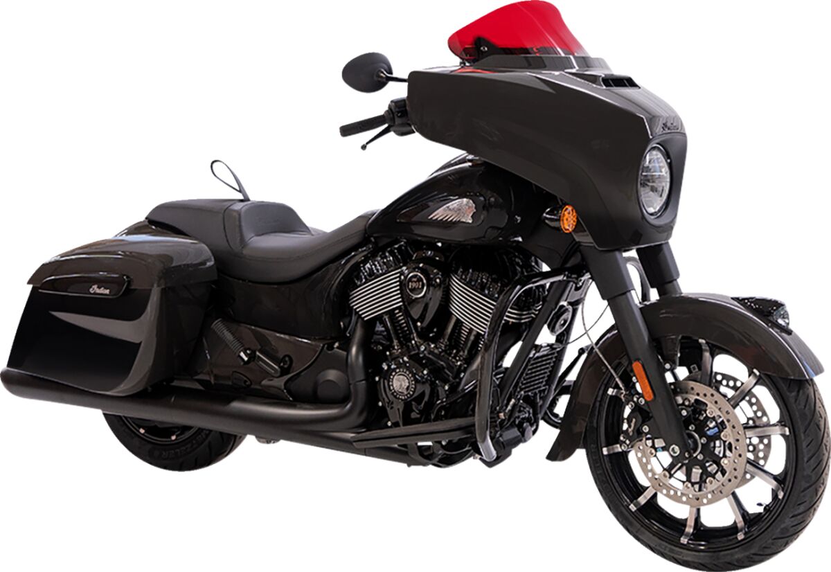 Klock Werks Windshield Flare 10" Kolor Red Windshield Klock Werks