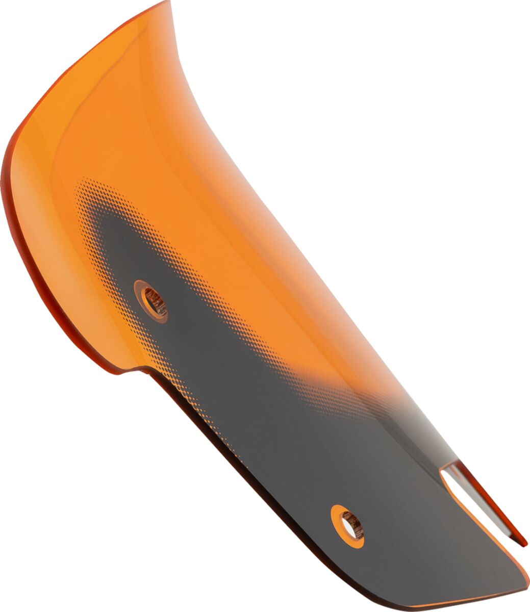 Klock Werks Windshield Flare 10" Kolor Orange Windshield Klock Werks
