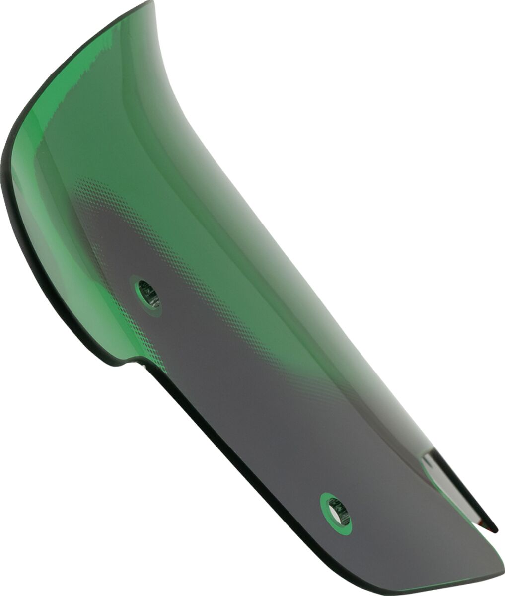 Klock Werks Windshield Flare 10" Kolor Green Windshield Klock Werks