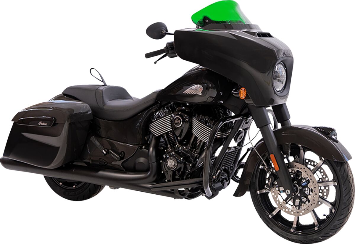 Klock Werks Windshield Flare 10" Kolor Green Windshield Klock Werks