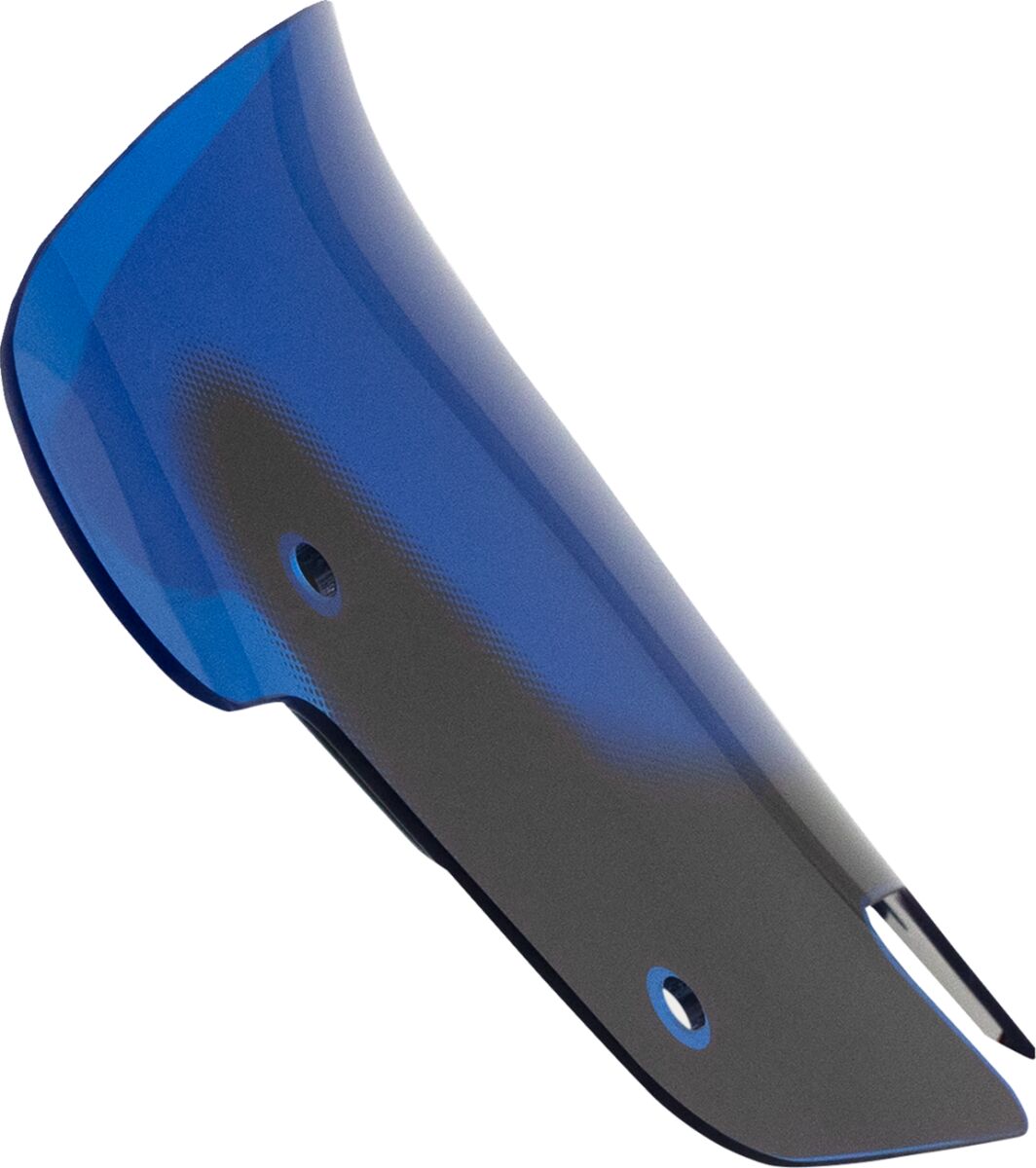 Klock Werks Windshield Flare 10" Kolor Blue Windshield Klock Werks