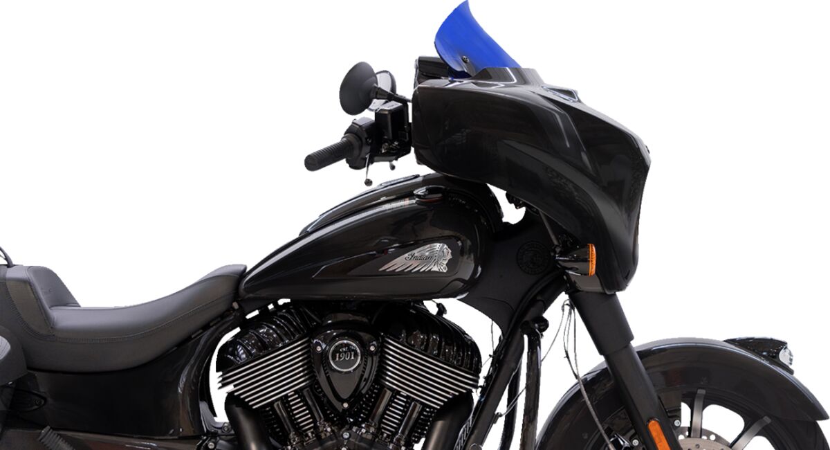Klock Werks Windshield Flare 10" Kolor Blue Windshield Klock Werks