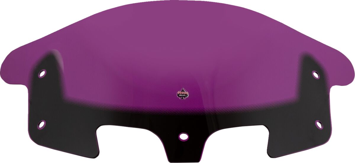 Klock Werks Windshield Flare 10" Kolor Purple Windshields Klock Werks