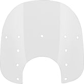 Memphis Shades Metric 15 Fats 9 Lt Plastic Clear WINDSHIELD-UNIVERSAL STREET TY Memphis Shades