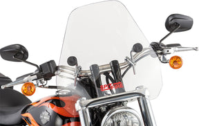 Slipstreamer Windshield Spitfire 15 W/Chrom WINDSHIELD-UNIVERSAL STREET TY Slipstreamer