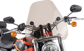 Slipstreamer Windshield Spitfire 15 W/Chrom WINDSHIELD-UNIVERSAL STREET TY Slipstreamer
