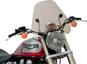 Slipstreamer Windshield Spitfire 15 W/Chrom WINDSHIELD-UNIVERSAL STREET TY Slipstreamer