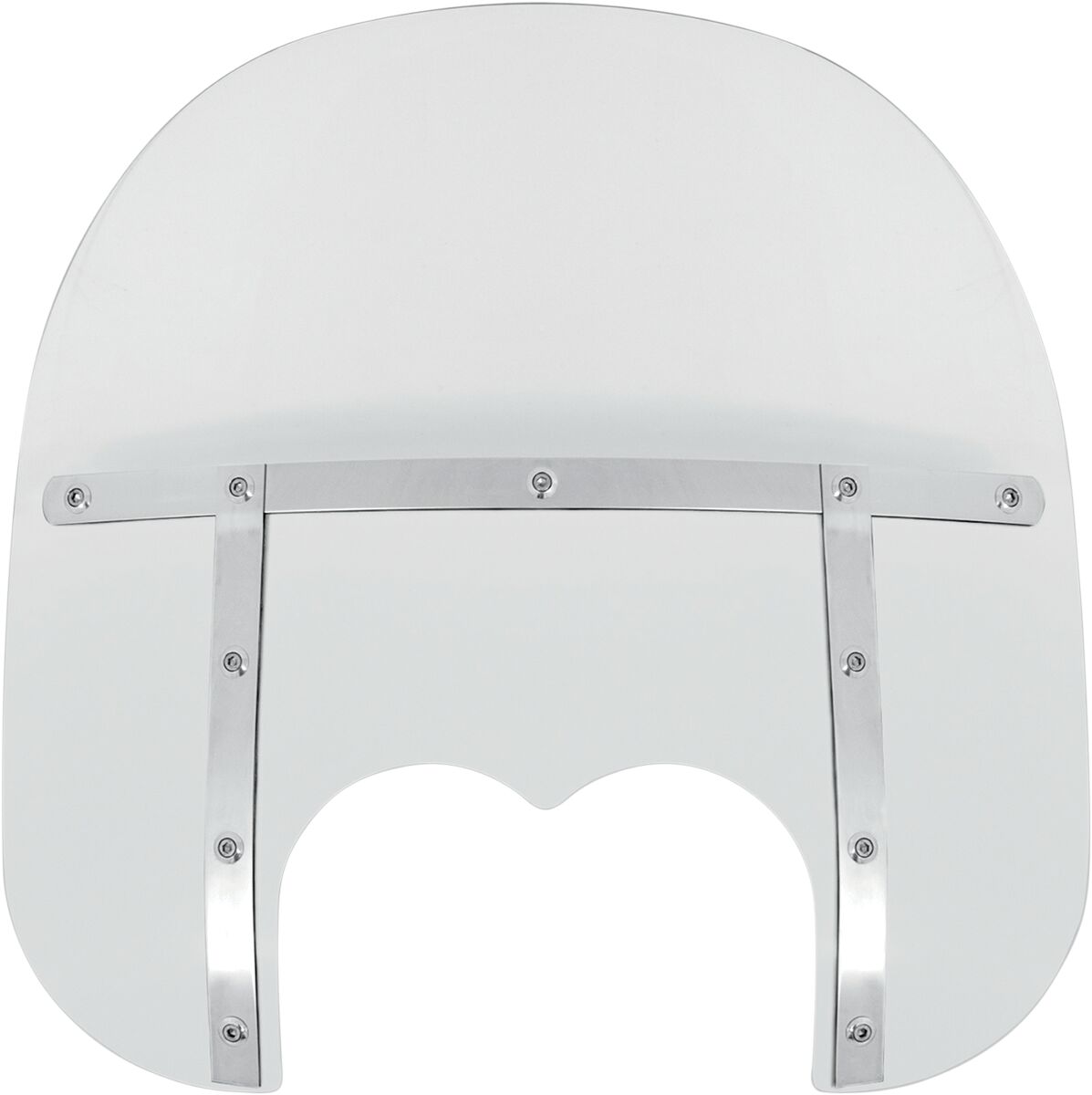 Memphis Shades Hd 15" Windshield Memphis Fats, Clear - 08-17 Dyna Fat Bob Windshields Memphis Shades