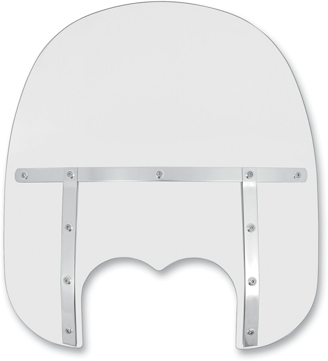 Memphis Shades Hd 17" Windshield Memphis Fats, Clear - 08-17 Dyna Fat Bob Windshields Memphis Shades