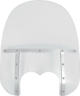 19" Windshield Memphis Fats, Clear - 08-17 Dyna Fat Bob Windshield Memphis Shades Default Title