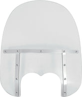 Memphis Shades Hd 19" Windshield Memphis Fats, Clear - 08-17 Dyna Fat Bob Windshields Memphis Shades