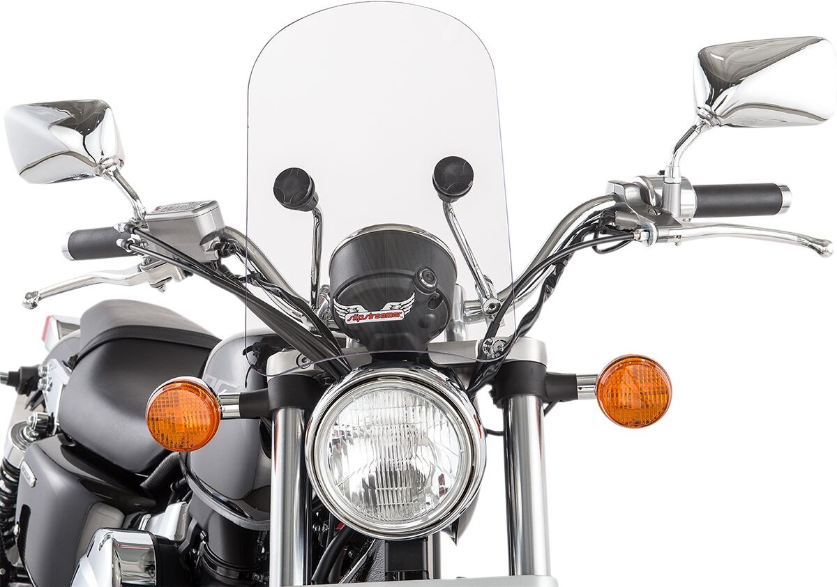 Slipstreamer Windshield Tomb Clr Cr WINDSHIELD-UNIVERSAL STREET TY Slipstreamer