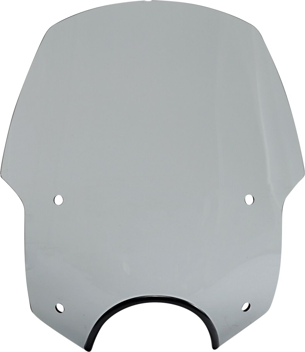 Memphis Shades Metric Wshld Alleycat7 Lt Blksmk WINDSHIELD-UNIVERSAL STREET TY Memphis Shades