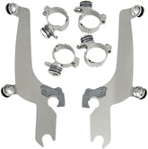 Memphis Shades Hd Mnt Kit Tl S/S Hd Wide WINDSHIELD-HARDWARE KITS-PARTS Memphis Shades