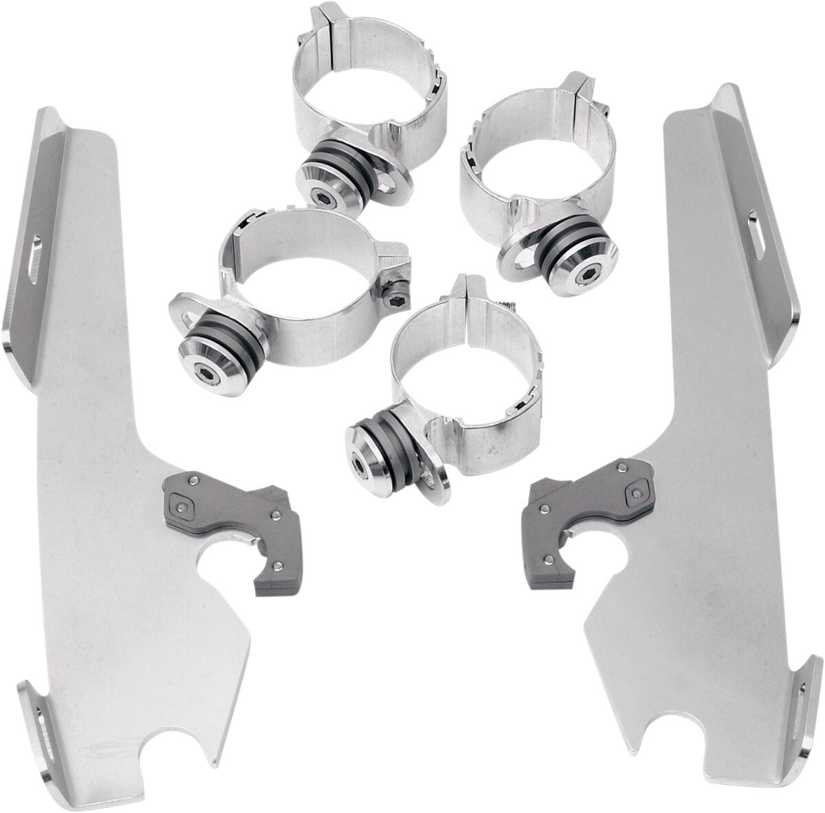 Memphis Shades Hd Mnt Kit Triggerlock F/S WINDSHIELD-HARDWARE KITS-PARTS Memphis Shades