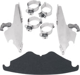 Memphis Fats / Slim Trigger-Lock® Mounting Hardware, Polished - 02-10 Fairing Brackets Memphis Shades Default Title