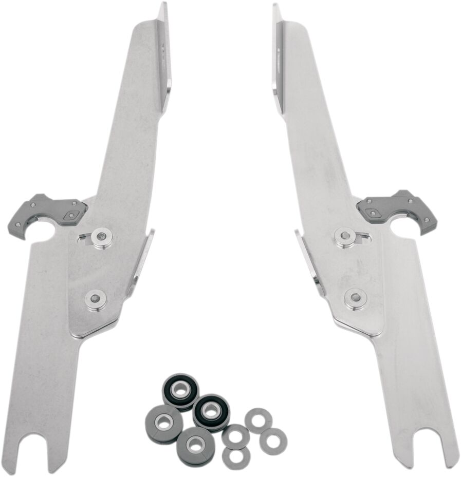 Memphis Shades Hd Hardware Adj Flhr Pol WINDSHIELD-HARDWARE KITS-PARTS Memphis Shades