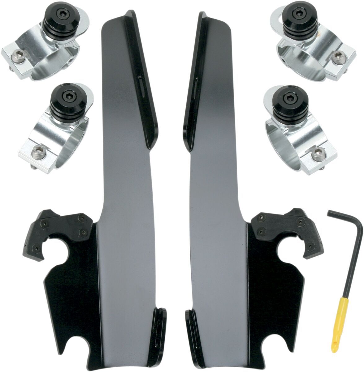 Memphis Shades Hd Mnt Kit Tl F/S Hd Nar B WINDSHIELD-HARDWARE KITS-PARTS Memphis Shades