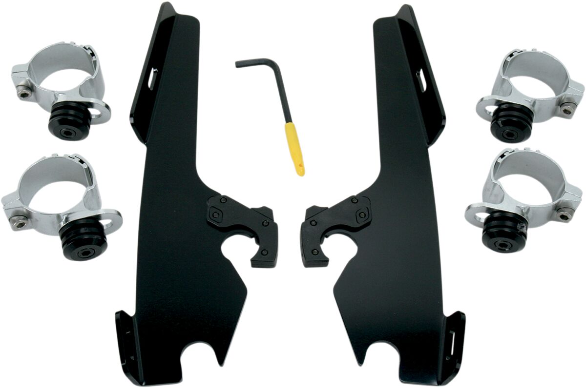 Memphis Shades Hd Mnt Kit Tl F/S Hd Wid B WINDSHIELD-HARDWARE KITS-PARTS Memphis Shades