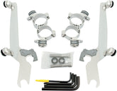 Sportshield Trigger-Lock™ Mounting Hardware, Polished - 10-15 Sportster XL Fairing Brackets Memphis Shades Default Title