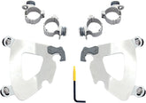 Gauntlet™ Fairing Trigger-Lock® Mounting Hardware, Polished - 10-15 Sportster Forty-Eight Fairing Brackets Memphis Shades Default Title