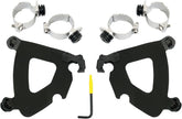 Memphis Shades Hd Gauntlet™ Fairing Trigger-Lock® Mounting Hardware, Black - Dyna & +18 Softail Windshield Hardware Kits Memphis Shades
