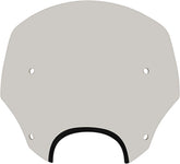 Memphis Shades Hd W Shield El Paso 13 Slr WINDSHIELD-UNIVERSAL HARLEY TY Memphis Shades