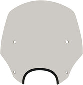 Memphis Shades Hd W Shield El Paso 15 Slr WINDSHIELD-UNIVERSAL HARLEY TY Memphis Shades