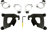 Memphis Shades Hd Cafe Fairing Trigger-Lock® Mounting Hardware, Black - Dyna & +18 Softail Windshield Hardware Kits Memphis Shades