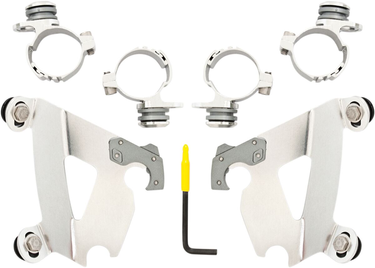 Memphis Shades Hd Mnt Kit Cafe Xl C Pol WINDSHIELD-HARDWARE KITS-PARTS Memphis Shades