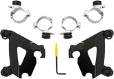 Cafe Fairing Trigger-Lock® Mounting Hardware, Black - 96-18 Sportster Fairing Brackets Memphis Shades Default Title
