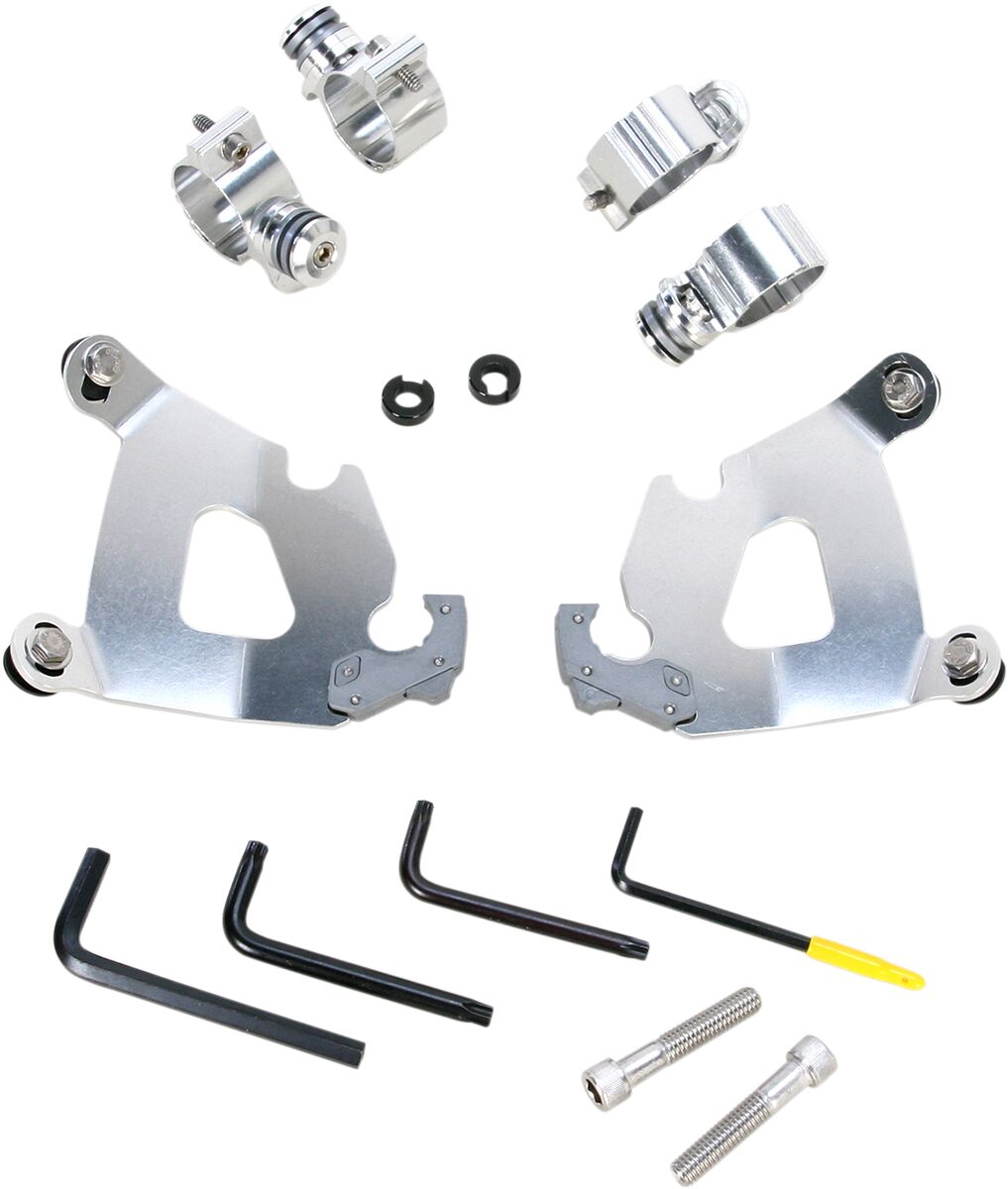 Memphis Shades Hd Mnt Kit Cafe Xl 48 Pol WINDSHIELD-HARDWARE KITS-PARTS Memphis Shades