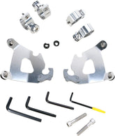 Memphis Shades Hd Mnt Kit Cafe Xl 48 Pol WINDSHIELD-HARDWARE KITS-PARTS Memphis Shades