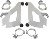 Bullet Fairing Trigger-Lock® Mounting Hardware, Polished - 13-17 Softail Breakout Fairing Brackets Memphis Shades Default Title