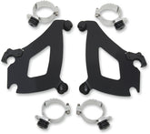 Bullet Fairing Trigger-Lock® Mounting Hardware, Black - 13-17 Softail Fairing Brackets Memphis Shades Default Title