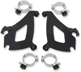 Memphis Shades Hd Bullet Fairing Trigger-Lock® Mounting Hardware, Black - 13-17 Softail Windshield Hardware Kits Memphis Shades