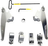 Batwing Fairing Trigger-Lock Mounting Hardware, Polished - 11-19 Sportster XL Fairing Brackets Memphis Shades Default Title